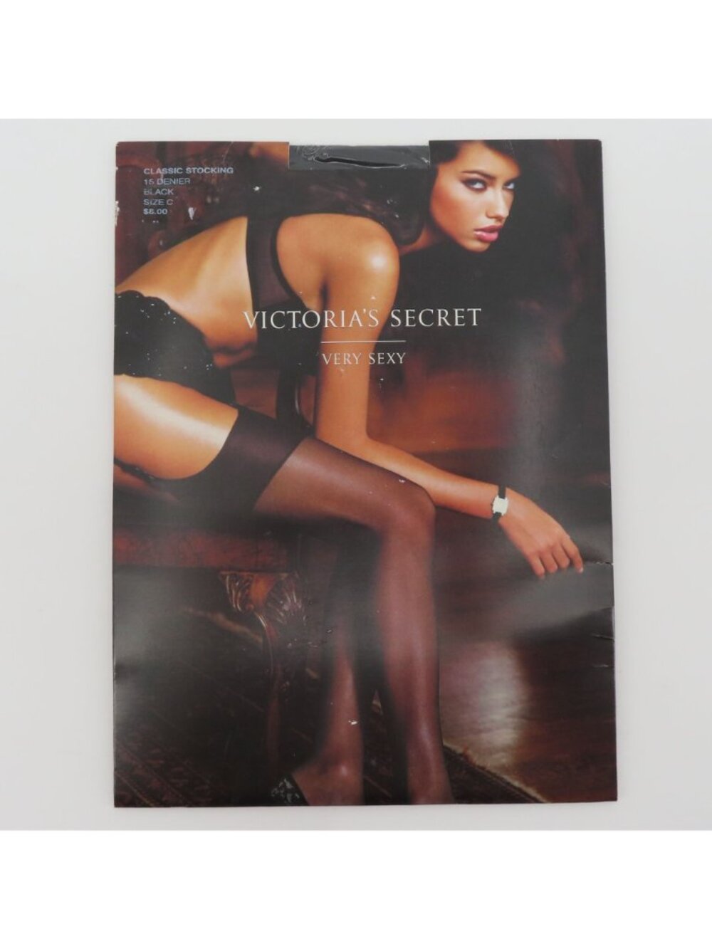 Victorias Secret Very Sexy Women Size C 15 Denier Black Classic Socking NEW - Picture 8 of 8